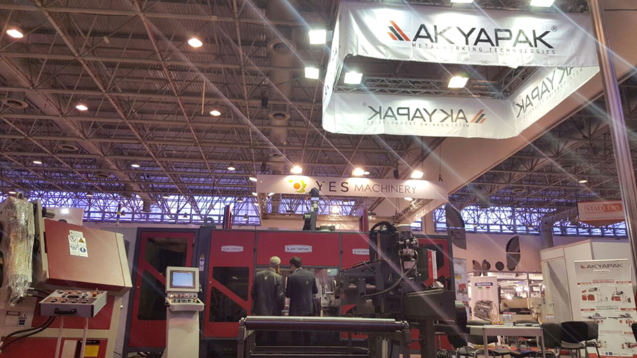 Akyapak đã diễn ra tại Hội chợ SteelFab tổ chức tại Sharjah